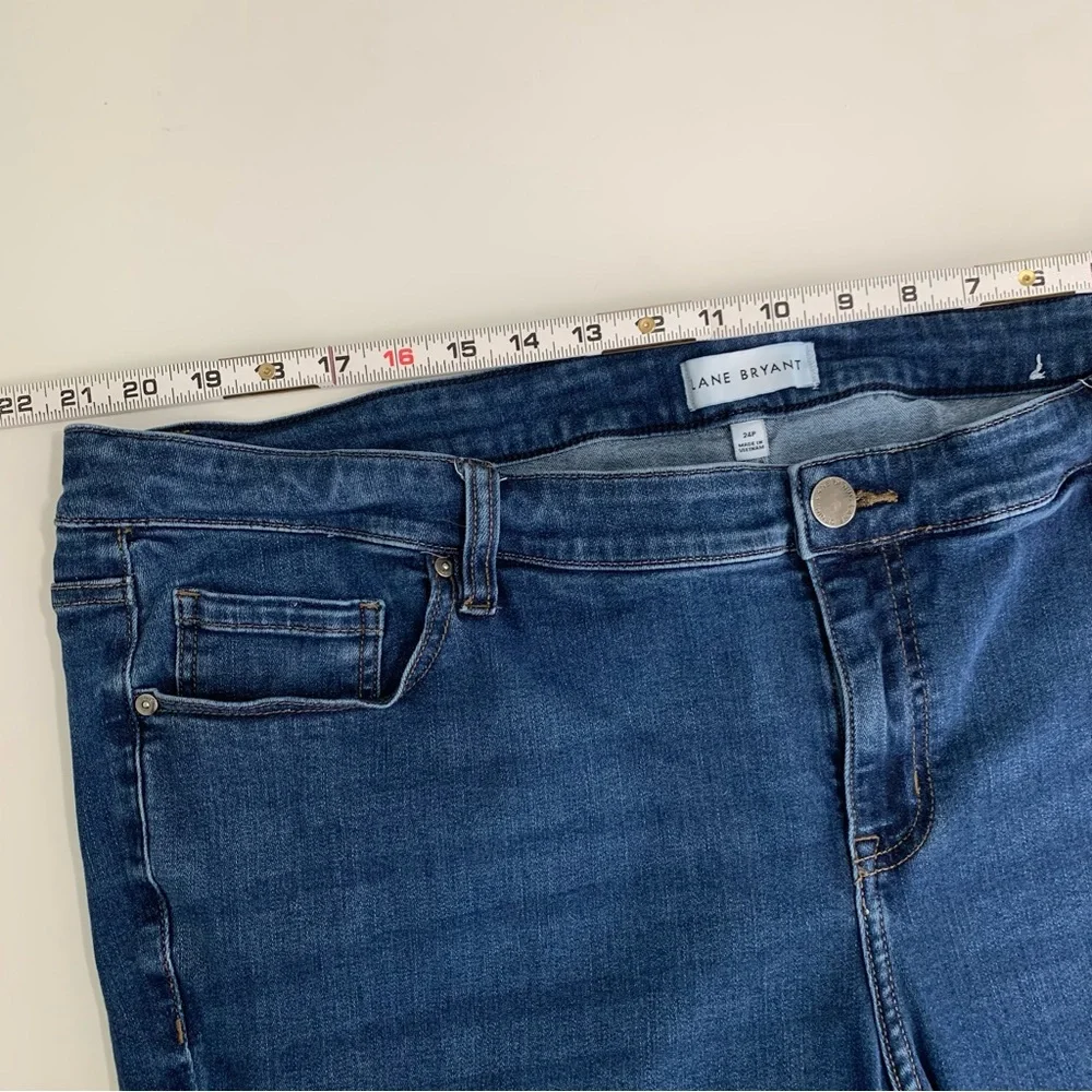 Lane Bryant Jeans Flex Magic Waistband Signature Fit Mid Rise Boot Cut 24 Petite - Picture 4 of 12